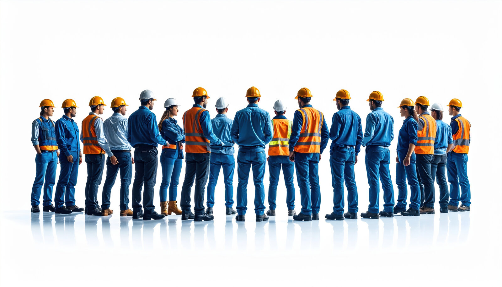 Pushpa Hireedge construction and industrial workforce team